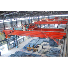 25 ton steel factory plant electromagnet double girder melting casting metallurgy overhead crane